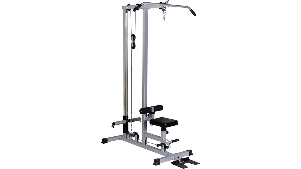 lat pulldown strength machine