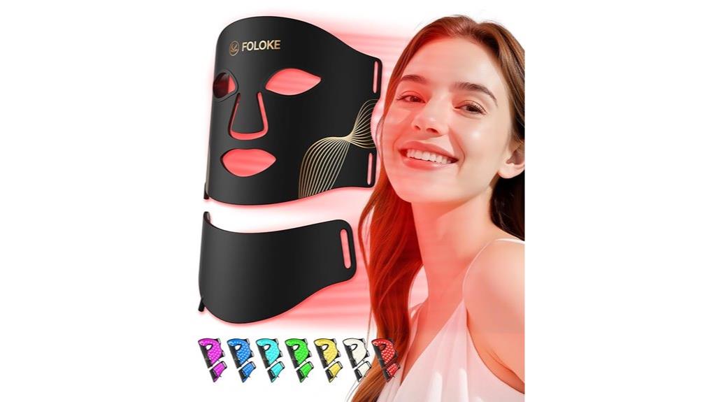 led skin care mask