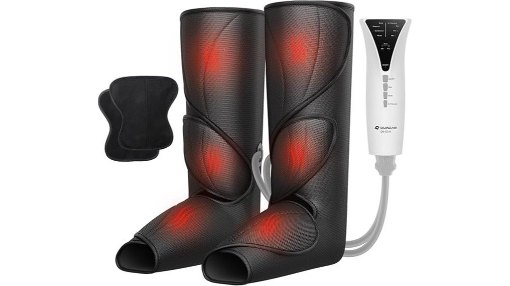 leg massager with heat