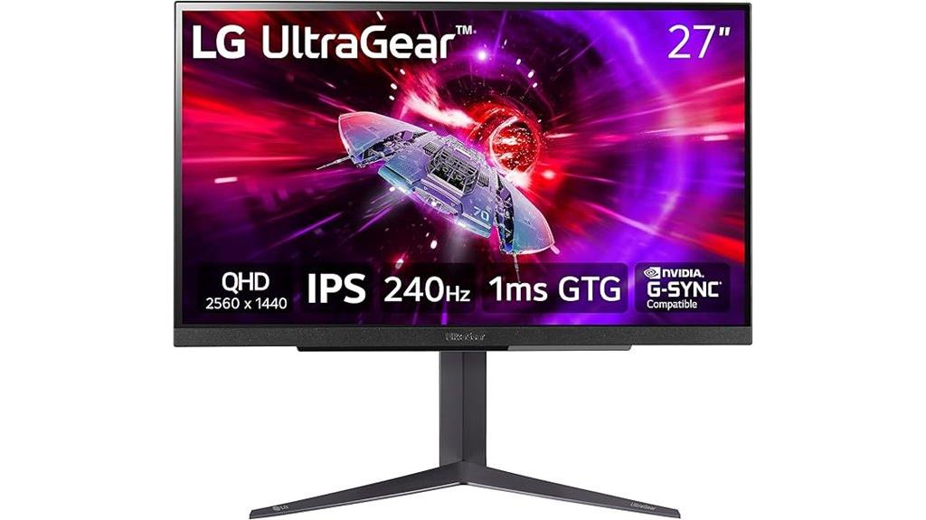 lg 27 inch qhd gaming monitor