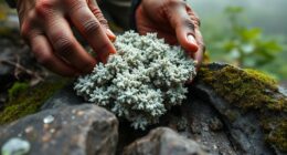 lichen based emergency nutrition precautions