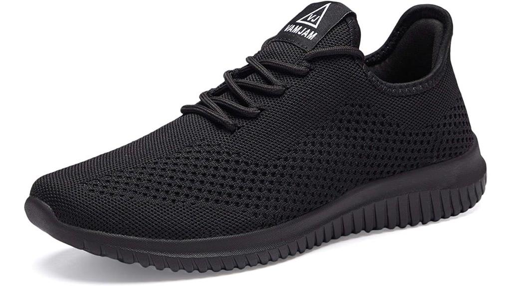 lightweight breathable running shoes