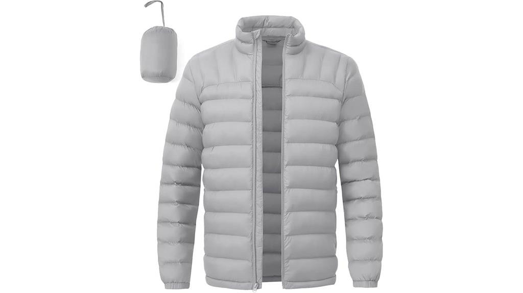 lightweight packable puffer