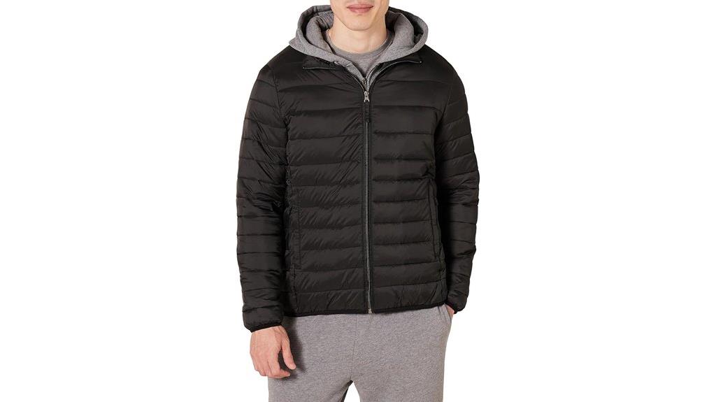 lightweight packable water resistant jacket