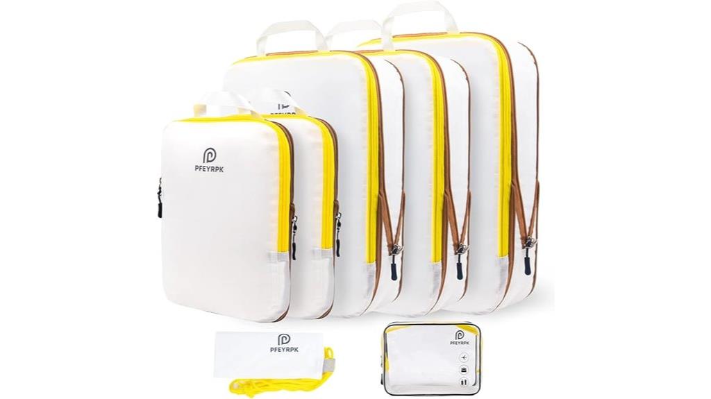 lightweight travel packing cubes