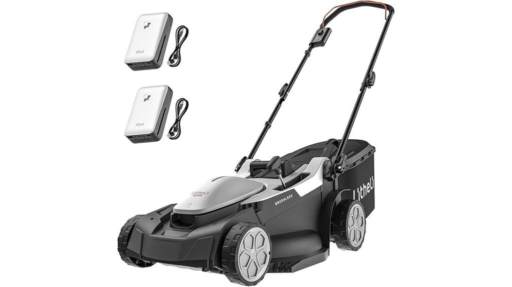 litheli 18 inch cordless mower