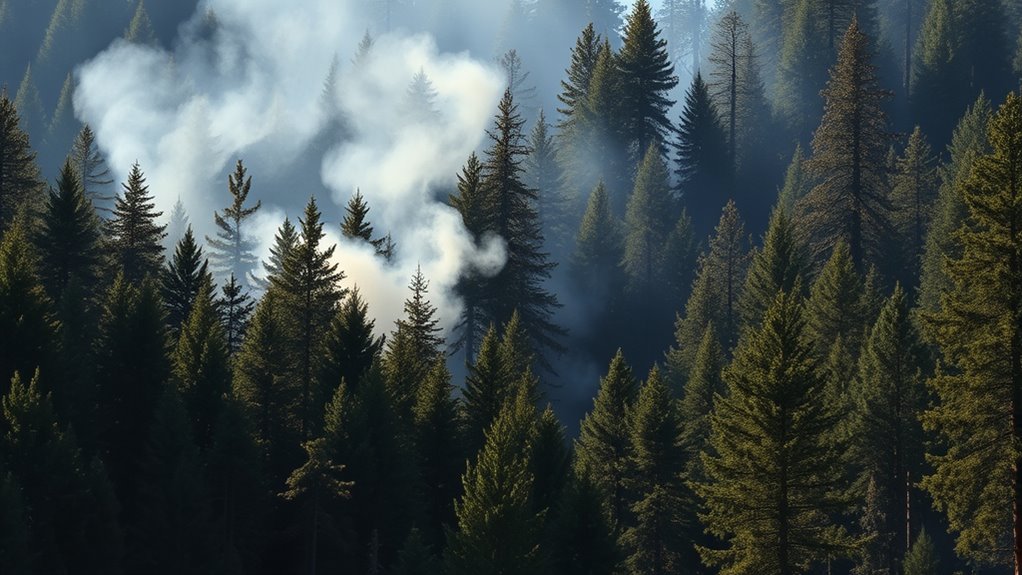 low smoke forest fire suppression