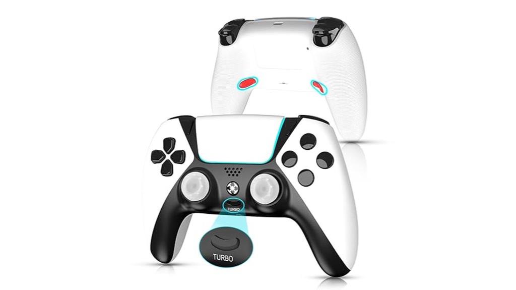 luna controller with back paddles