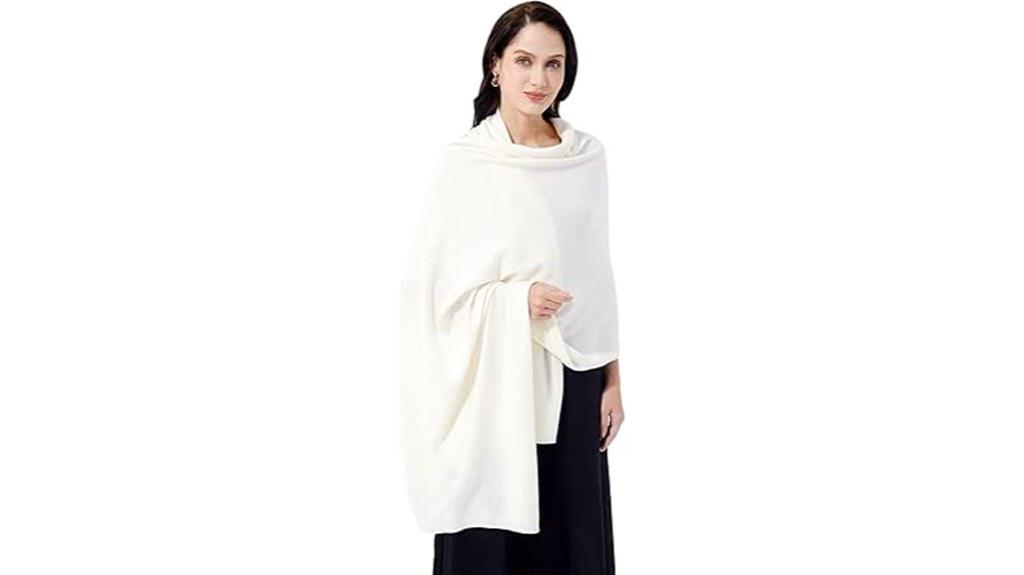 luxurious cashmere wrap