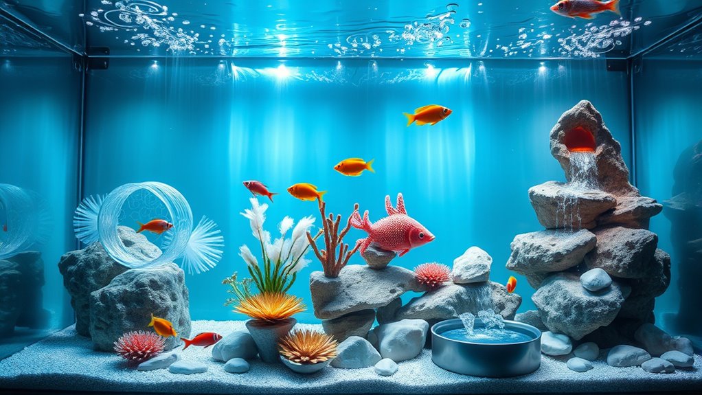 luxury aquarium accessories list