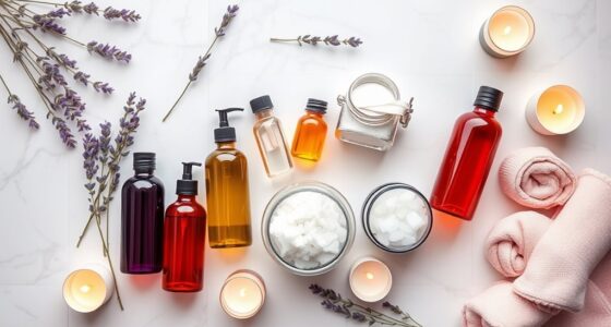 luxury bath oil sets