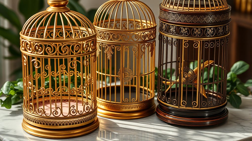luxury bird cage selection