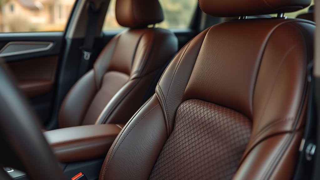 luxury car seat cover selection