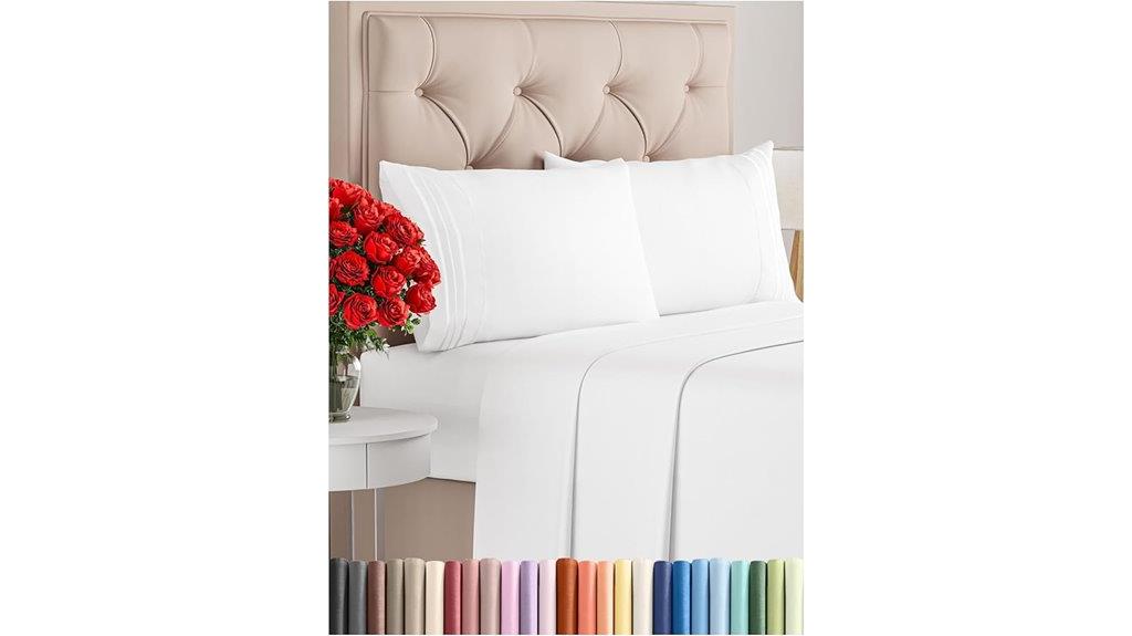 luxury cooling queen sheets