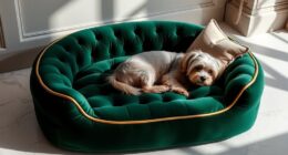 luxury dog beds selection