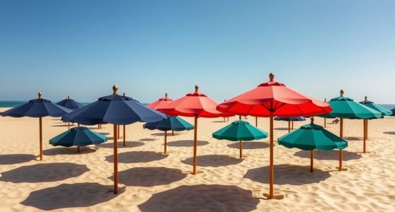 luxury durable beach shades
