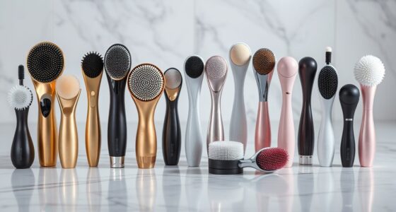 luxury facial cleansing brushes