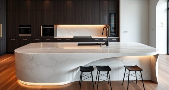 luxury kitchen island designs