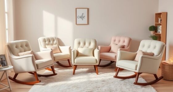luxury nursery rocking chairs