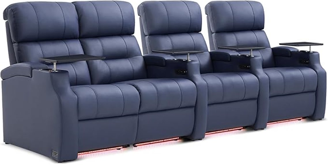 luxury recliner home theater