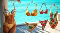 luxury resort swimwear selection