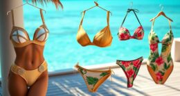luxury resort swimwear selection