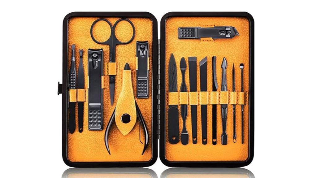 luxury stainless nail kit