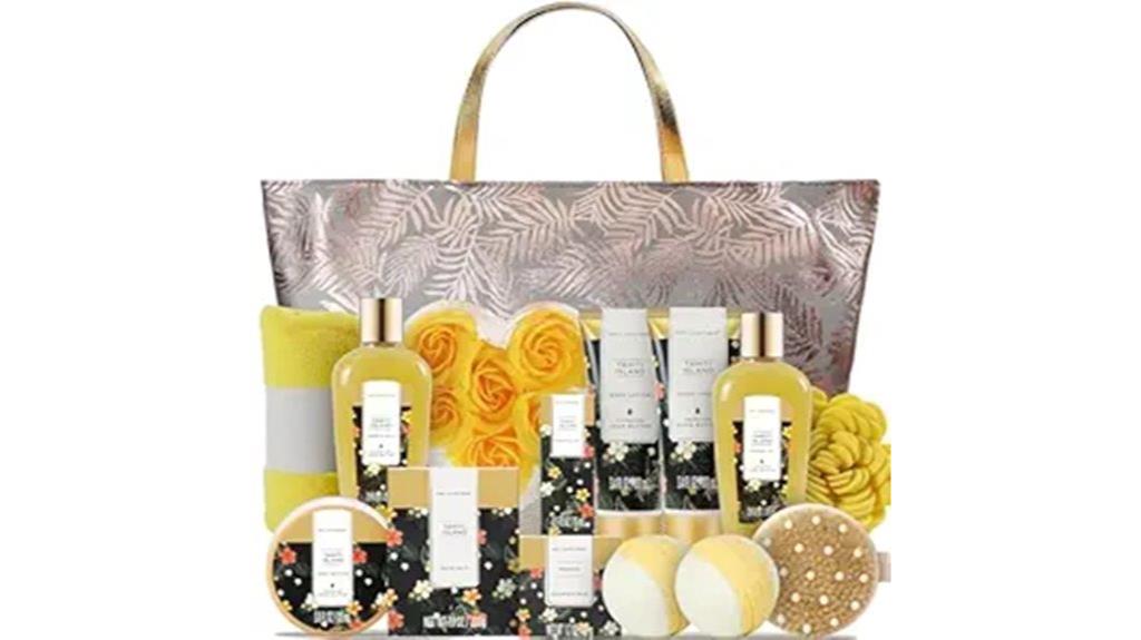 luxury tahiti self care set