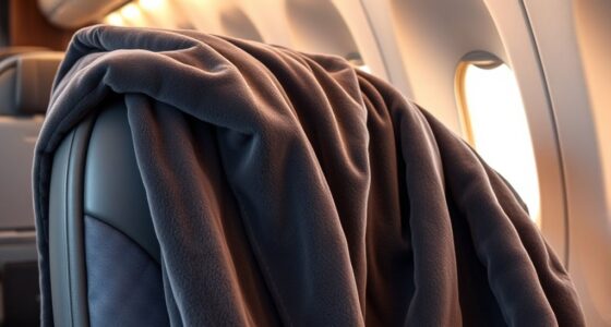 luxury travel blankets for flights