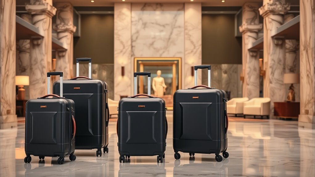 luxury travel luggage sets