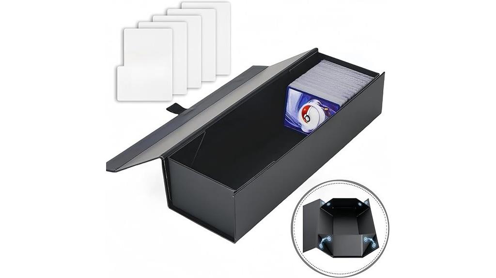 magnetic card box divider
