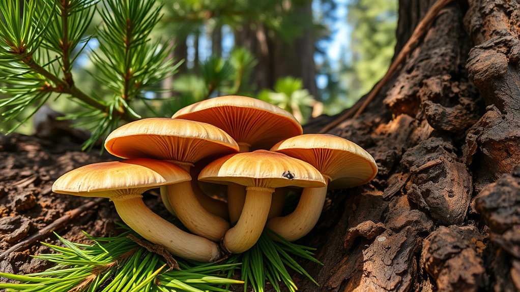 matsutake aromatic pine habitat