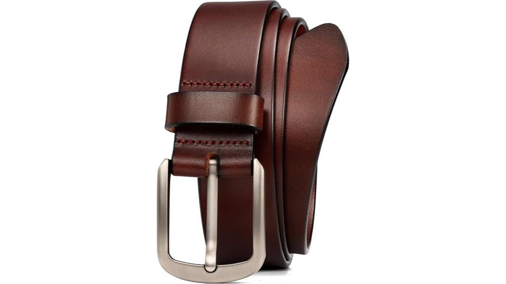 men s leather belt