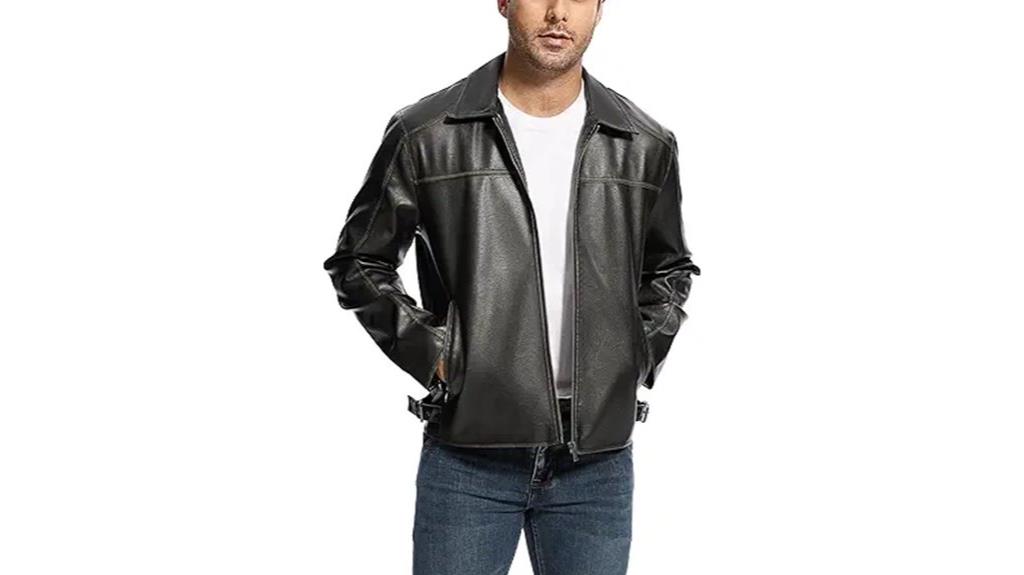 men s leather jacket