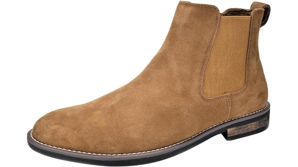 men s suede chelsea boots