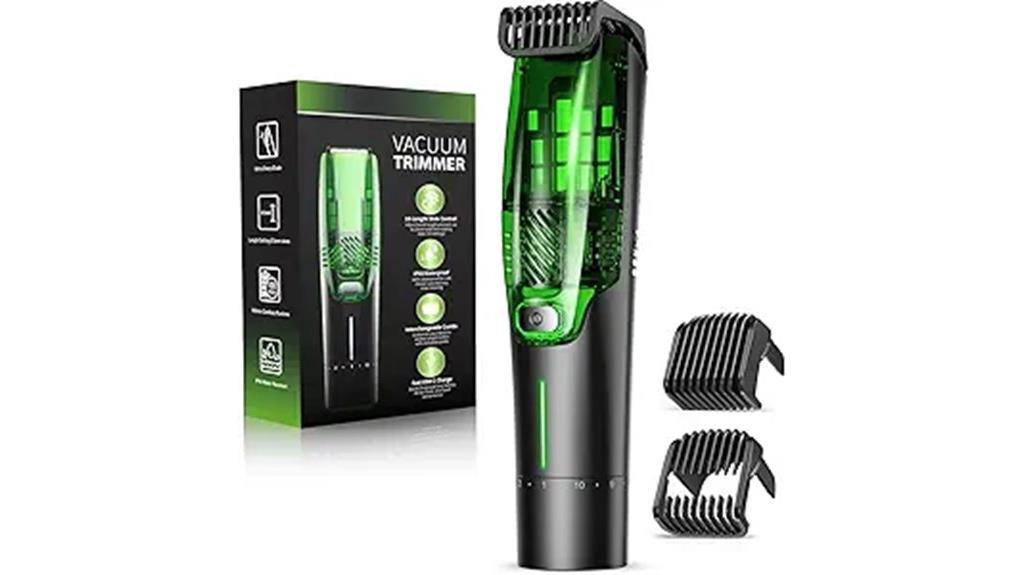 men s vacuum mustache trimmer