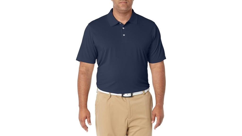 moisture wicking golf polo