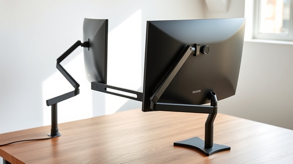 monitor arm compatibility factors