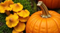 mushrooms and gourds compared
