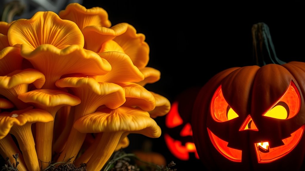 mushrooms distinguishing features