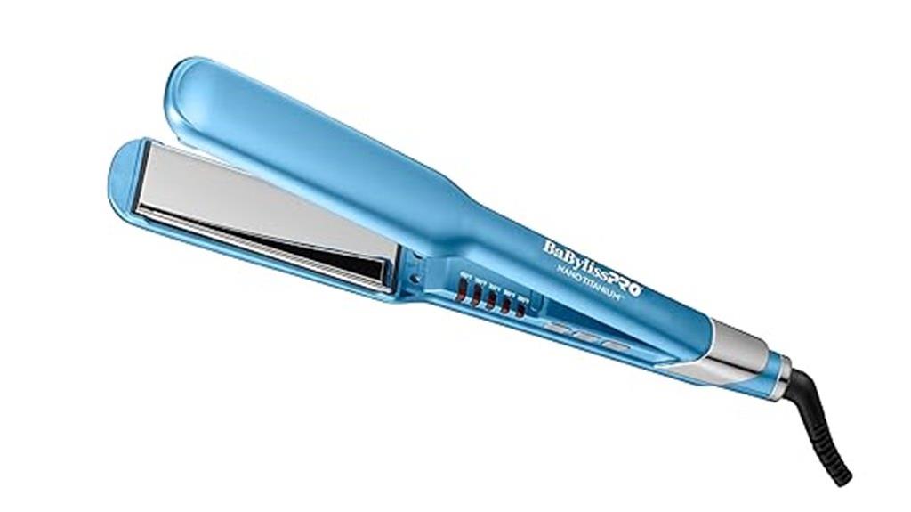 nano titanium ultra sleek straightener