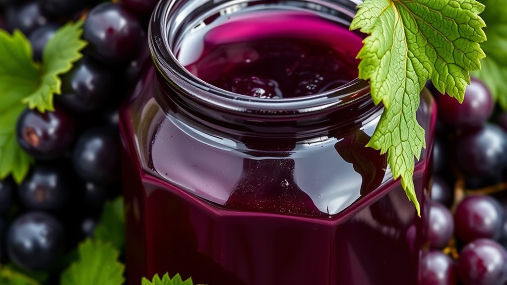 natural fermentation clarifies jelly