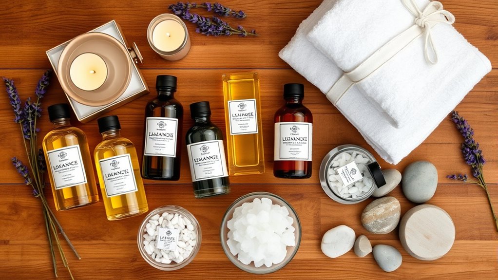 natural ingredients and presentation