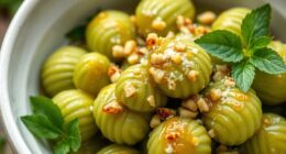 nettle gnocchi with brown butter