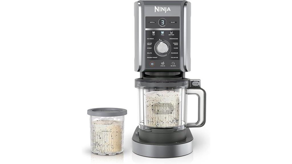 ninja deluxe frozen dessert maker