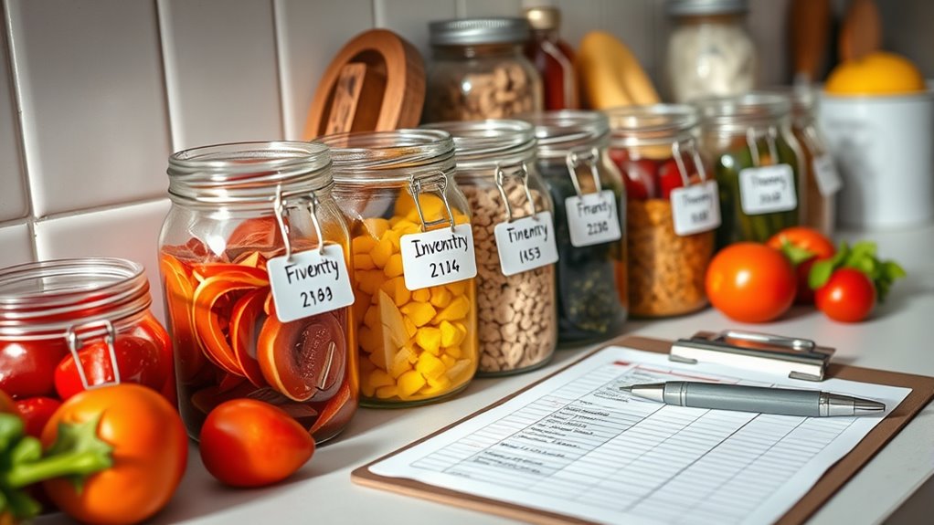 organize food reduce waste