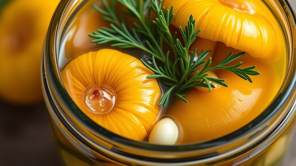 pickled saffron milk caps