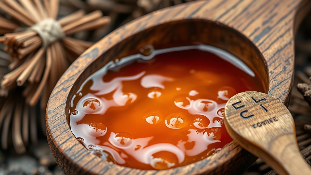 pine resin for healing