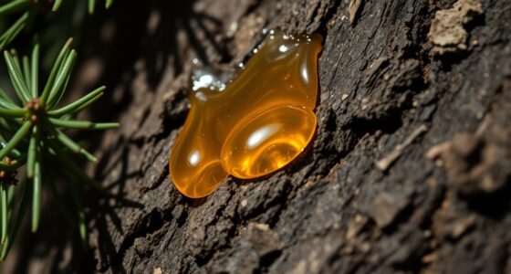 pine resin for healing