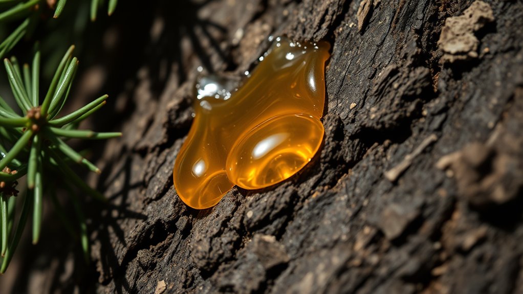 pine resin for healing